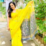 Dhakai Cotton Jamdani Saree with resham and zari weaving