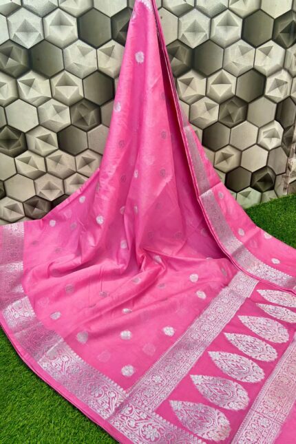 Banarasi Semi Khaddi Georgette Silk Saree
