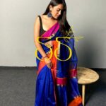 Maheshwari Silk Cotton Saree With Contrast Border