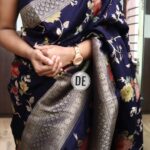 Gorgeous Paithani Floral Weaving On pure Moonga Silk Sarees