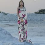 Jasmine Italian Printed Crepe Silk Saree