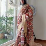 Designer Printed Silk Saree