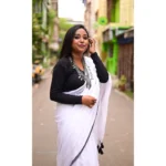SareSagaa White Cotton Saree