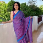 Purplish Wine Cotton Sarees