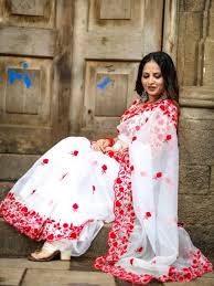 7 ways to wear organza sarees