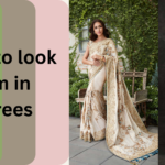 How to look slim in Saree