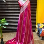 Pink Designer Saree