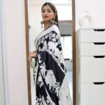 Semi Gajji Silk Kalamkari Print Saree
