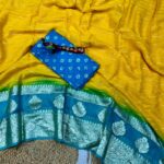 Viscose Georgette Saree With Blouse