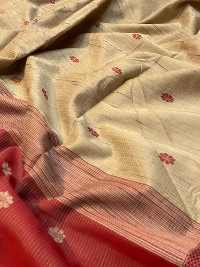 Maheshwari Handloom Kosa Weaving Saree
