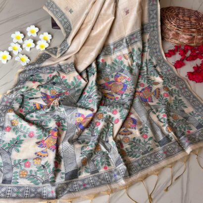 munga cotton saree