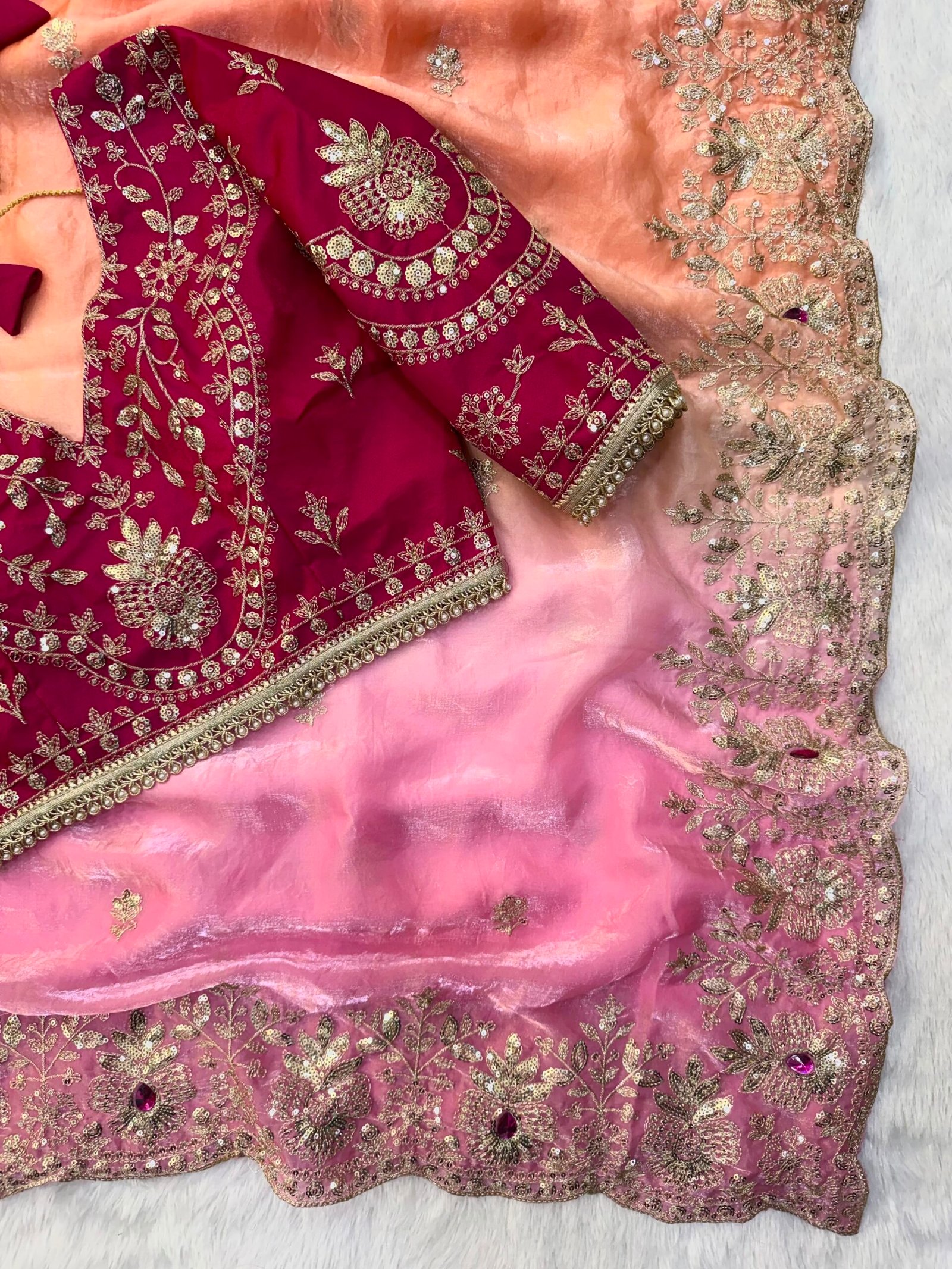Designer saree for wedding