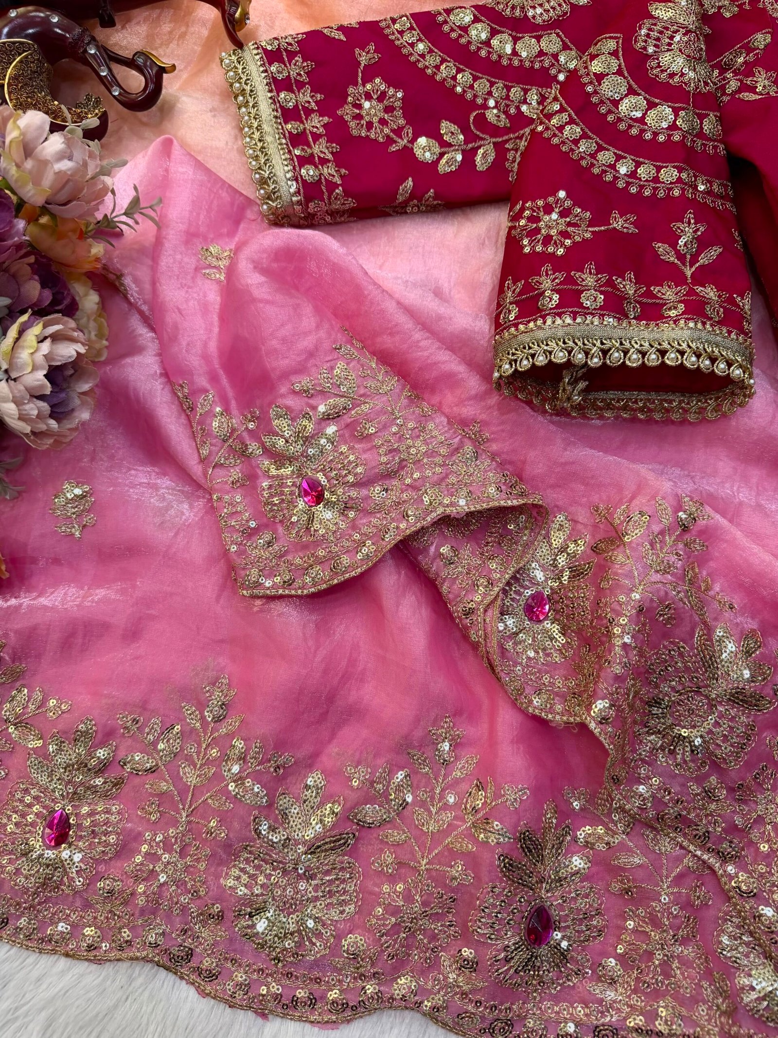 Designer saree for wedding