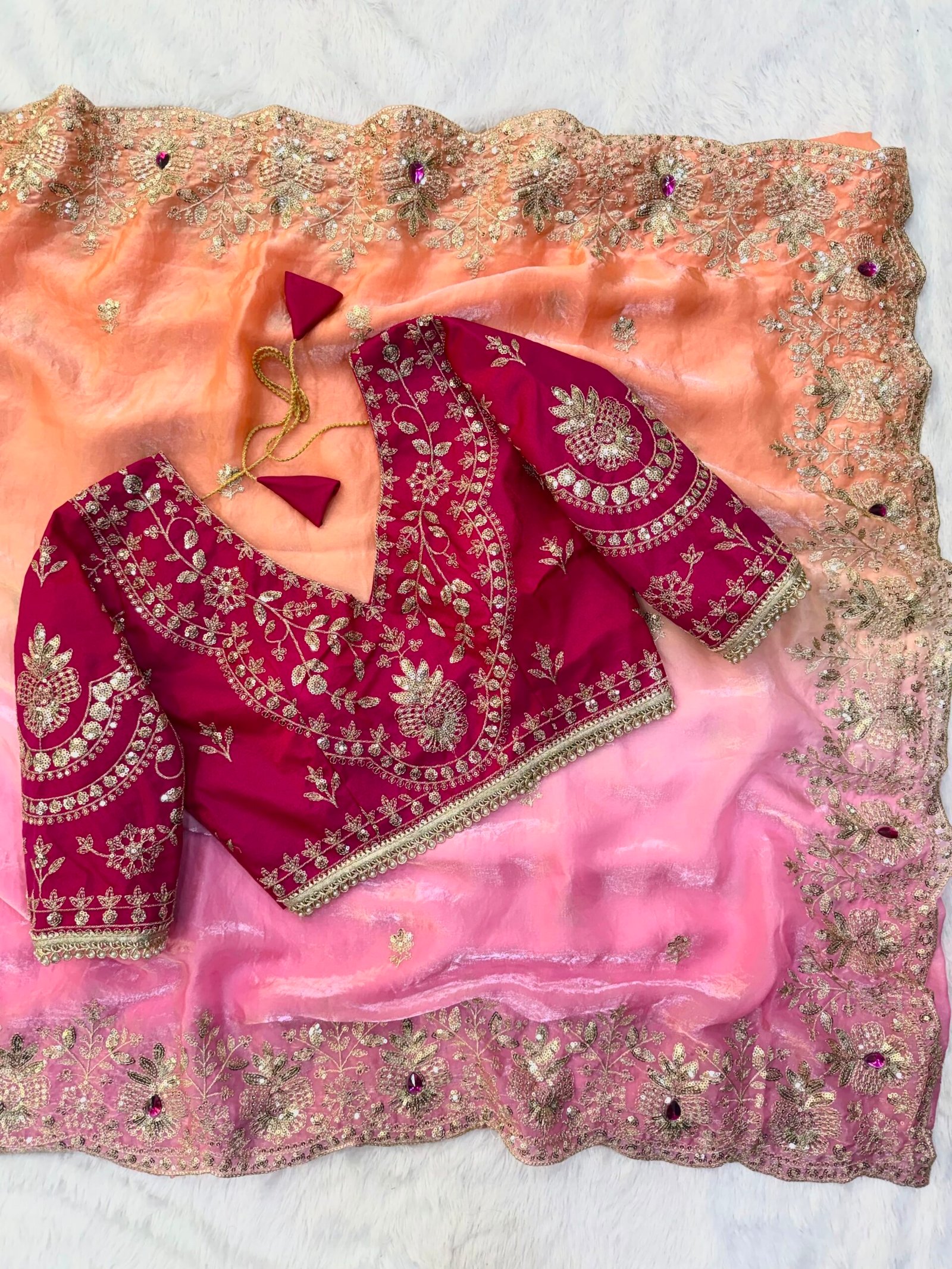 Designer saree for wedding