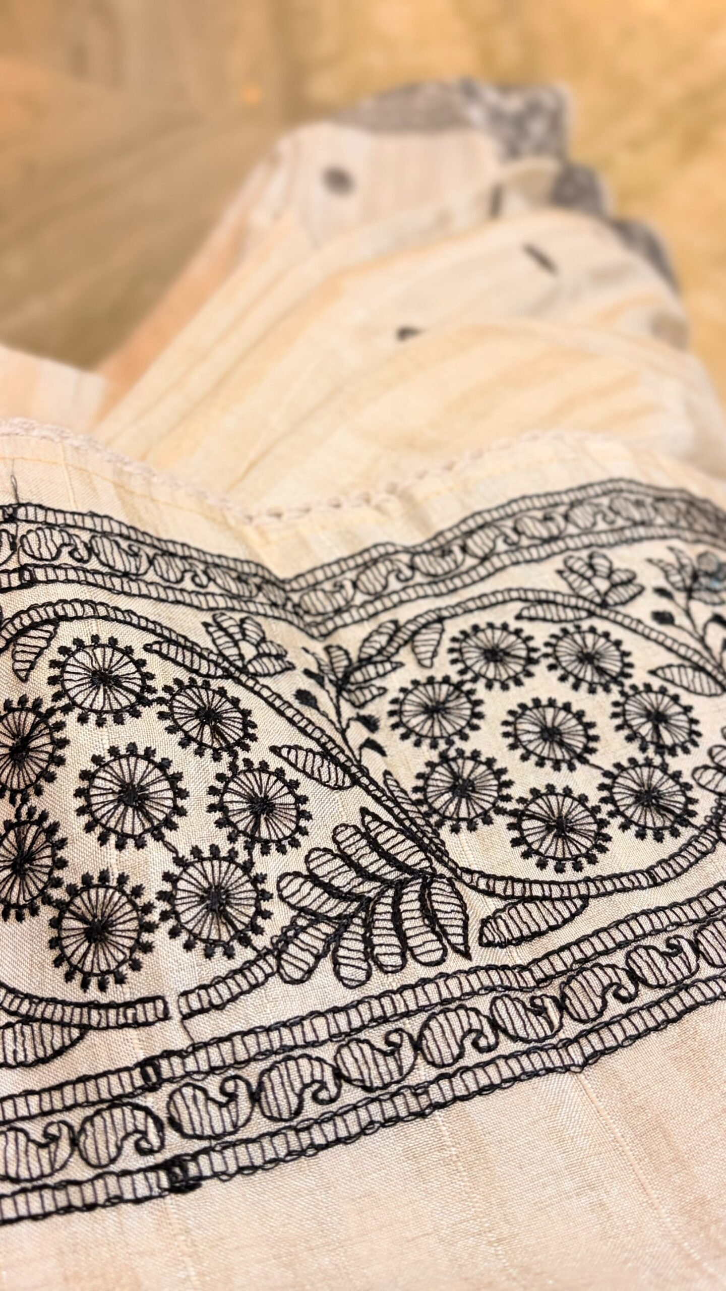Pure Tussar silk saree